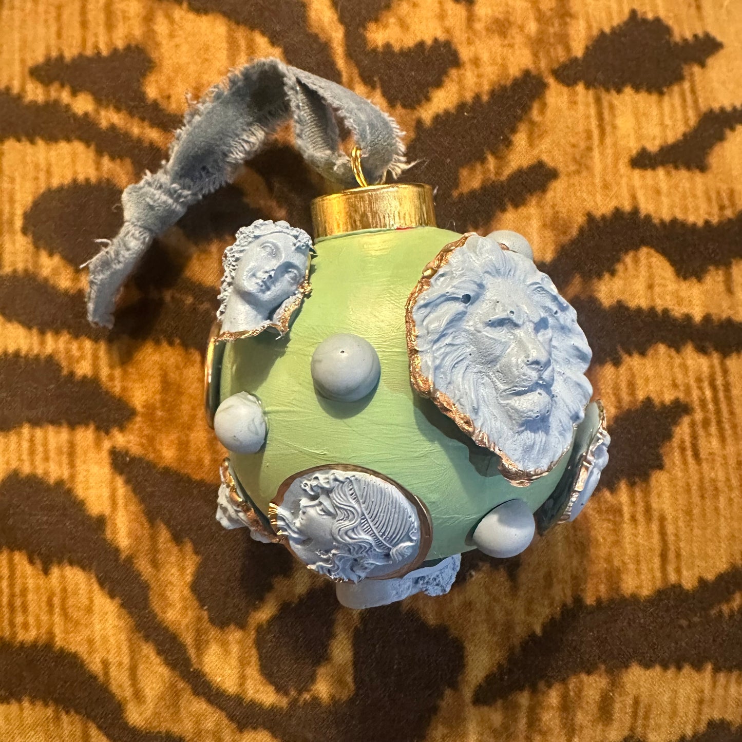 Icon Ornament in Blue