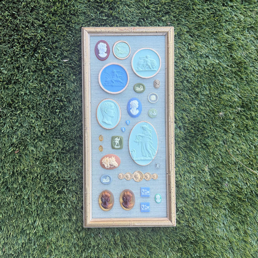 Intaglieaux in Cream Bamboo