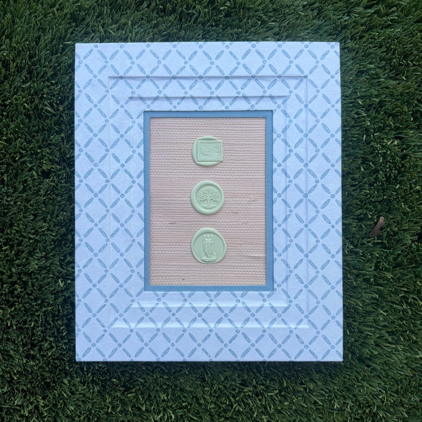 Wax Seals Blush and Aloe I