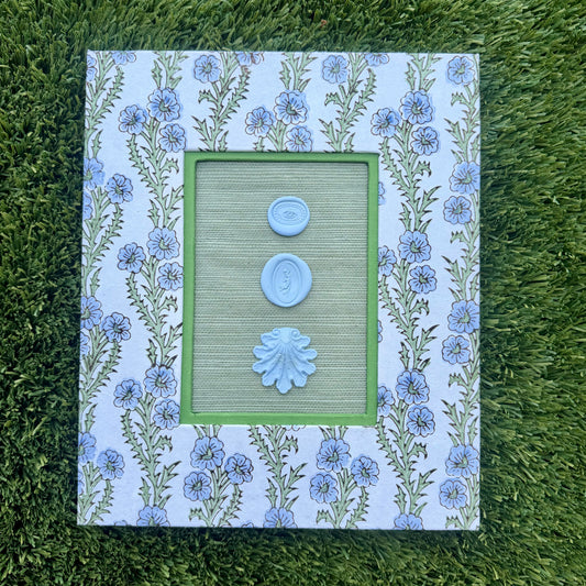 Wax Seals Pine and Periwinkle II