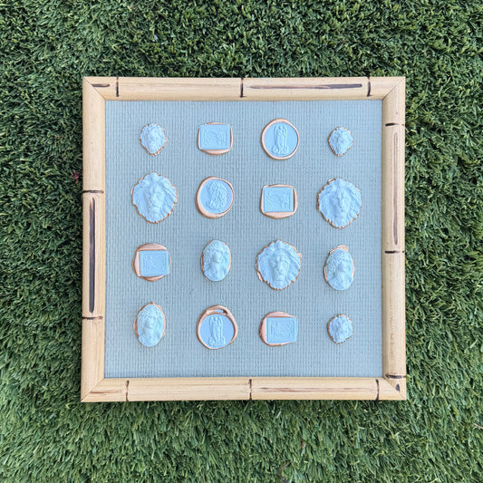 Intaglieaux in Cream Bamboo