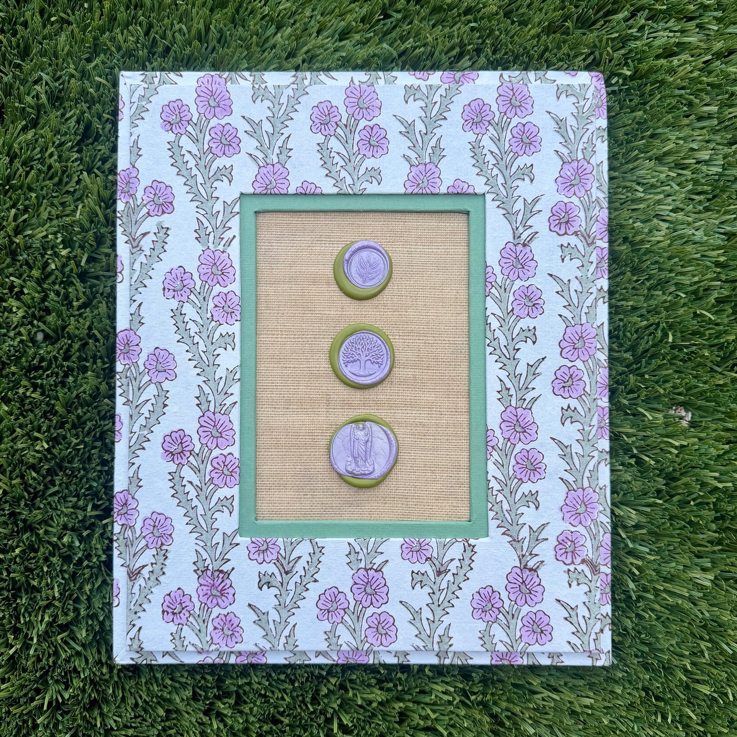 Wax Seals Natural, Lavender and Olive I