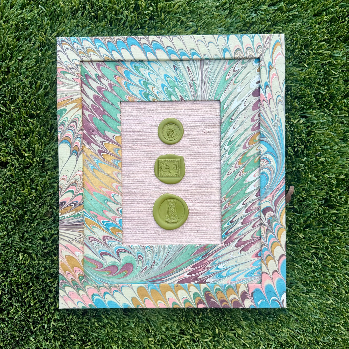 Wax Seals Blush and Olive I