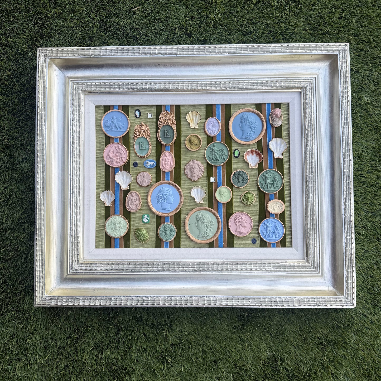 Intaglieaux in Silver Gilt
