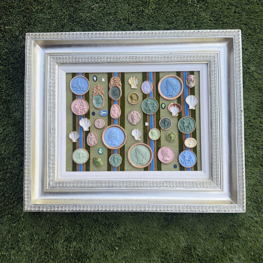 Intaglieaux in Silver Gilt