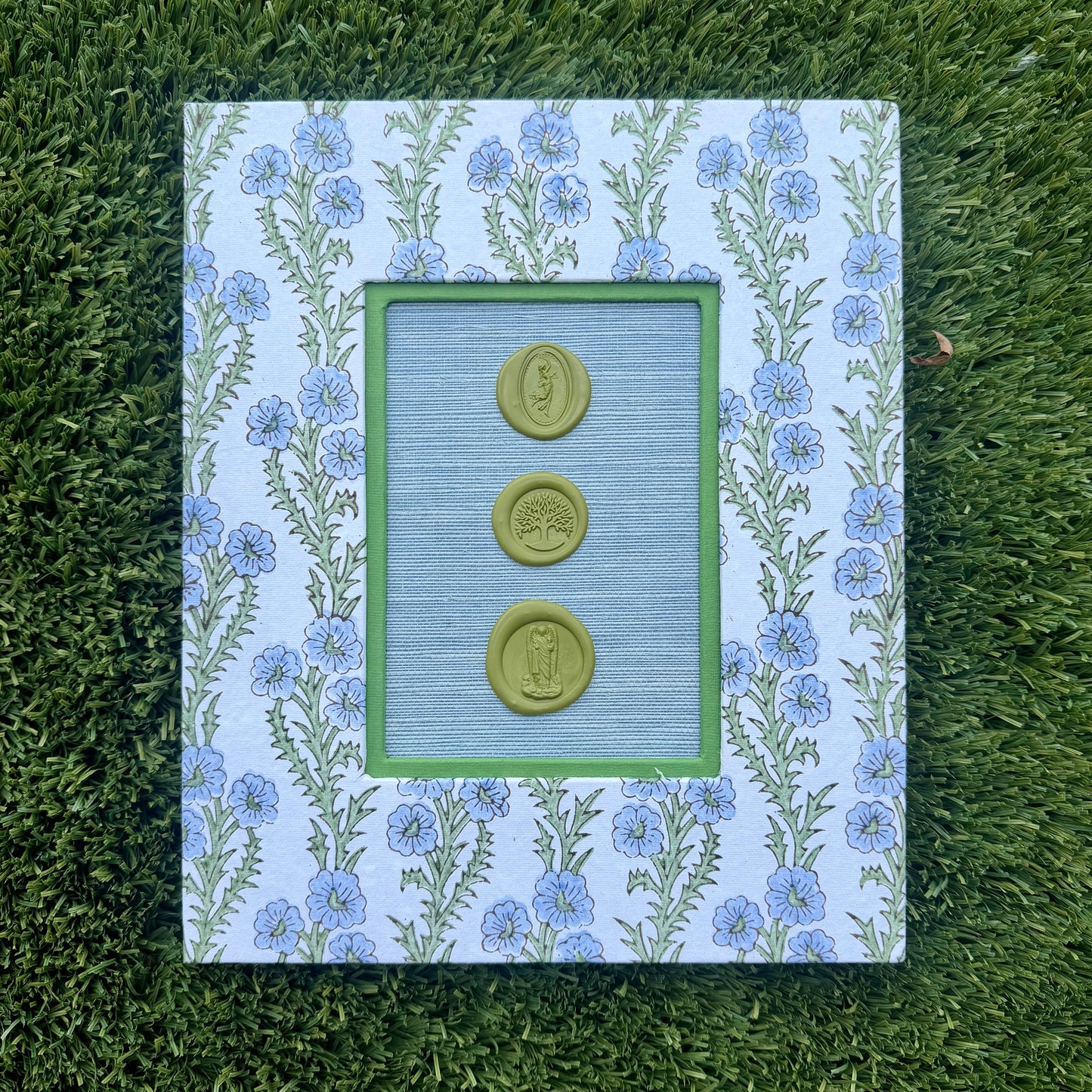 Wax Seals Carolina Blue and Olive II