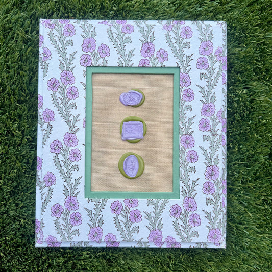 Wax Seals Natural, Lavender and Olive II