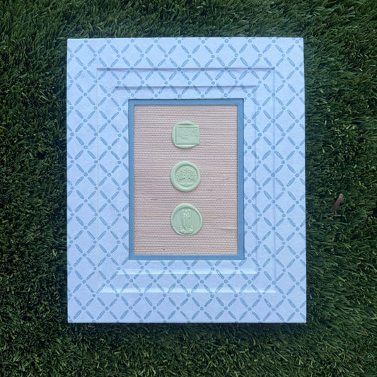 Wax Seals Blush and Aloe I