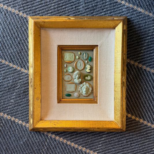 Intaglieaux in Mexican Frame