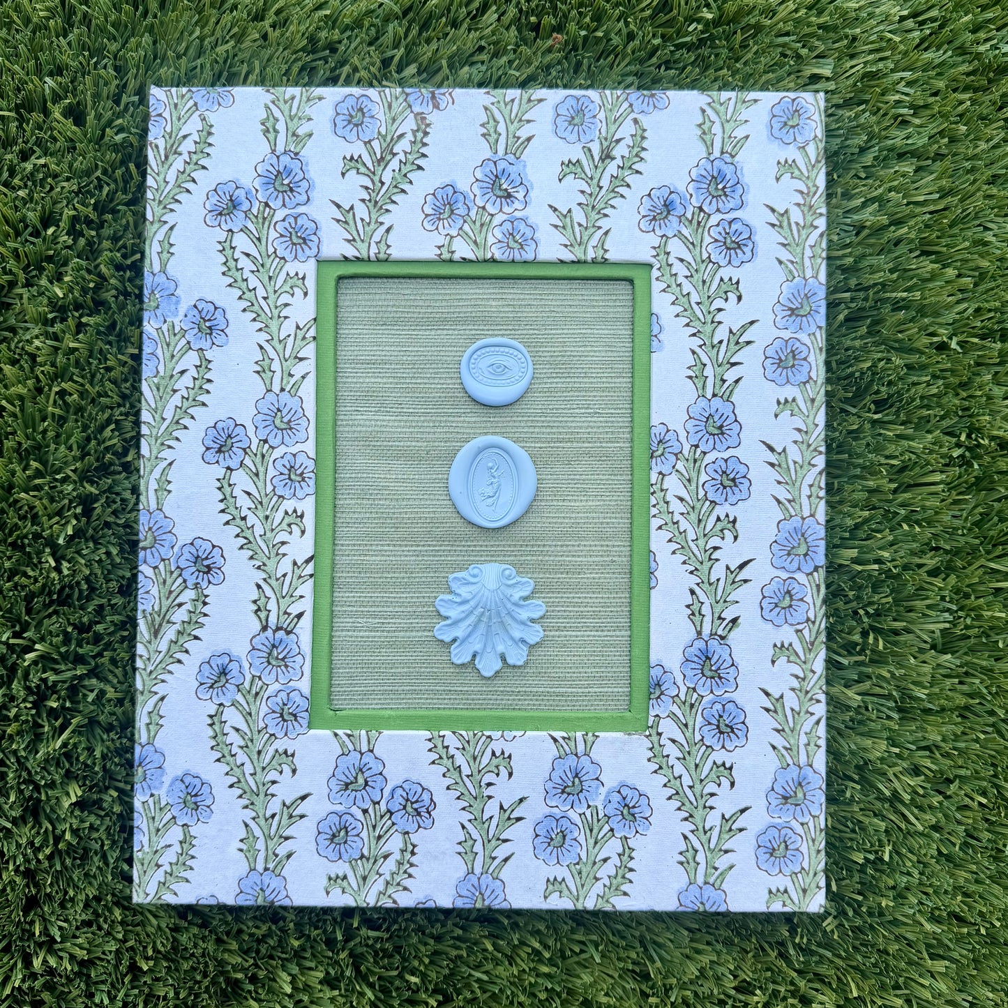 Wax Seals Pine and Periwinkle II