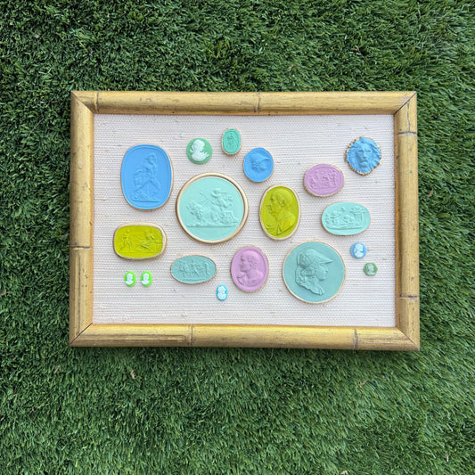 Intaglieaux in Vintage Bamboo