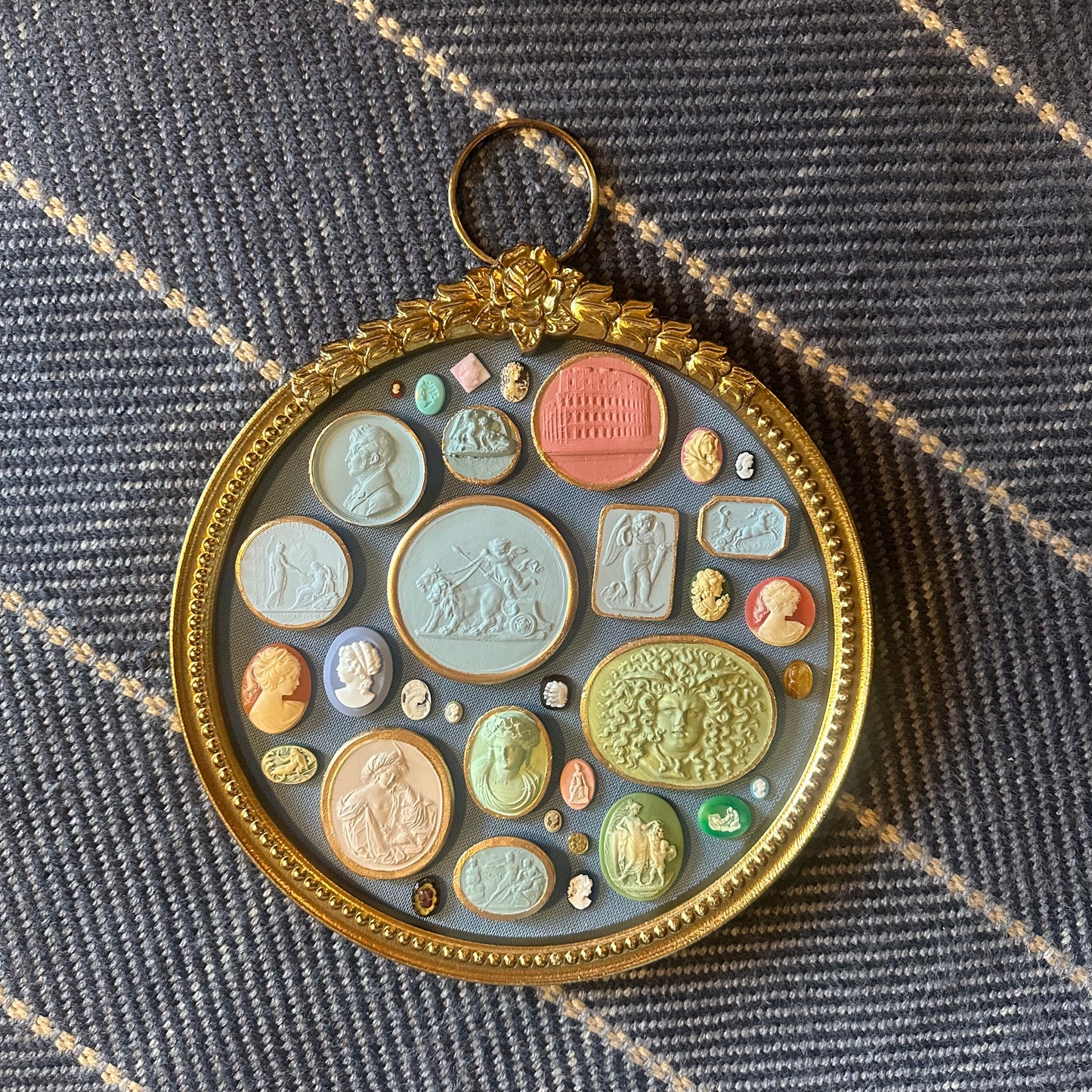 Intaglieaux in Brass Ring