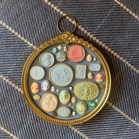 Intaglieaux in Brass Ring