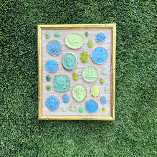 Intaglieaux in Gold Bamboo