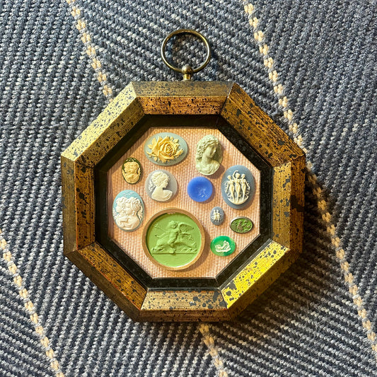 Intaglieaux in Tortoise Octagon